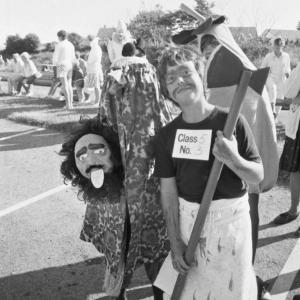 people in costumes
