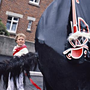 Boy with Old Oss
