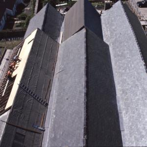 Construction on church