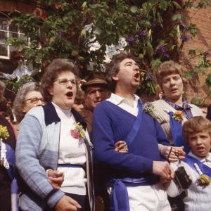 Blue Ribbon party singing