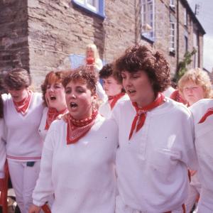 Women from Old Oss singing