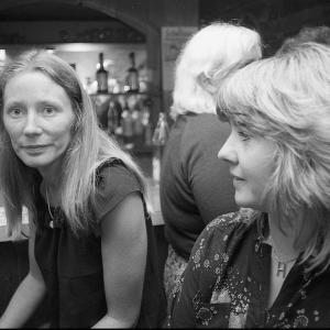 Two women at bar