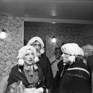 Merrymakers dressed up in pub 2