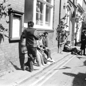 people outside institute