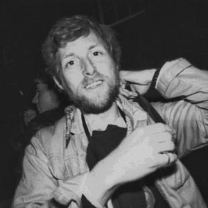 man with camera outside