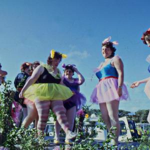 Women dressed as fairies