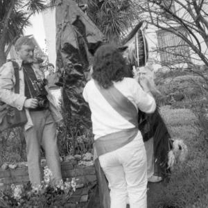 old oss teaser in garden