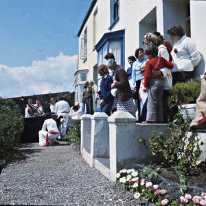 Old Oss outside house