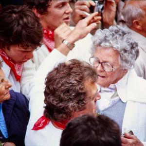 Old Oss people in crowd