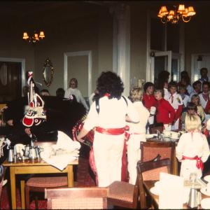 Old Oss party inside Prideaux Place function room