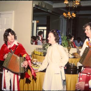 Old Oss accordion players with Elisabeth Prideaux-Brune