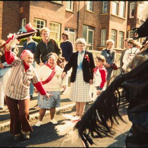 Woman teasing Old Oss