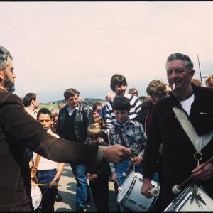 Musicians being led by conductor