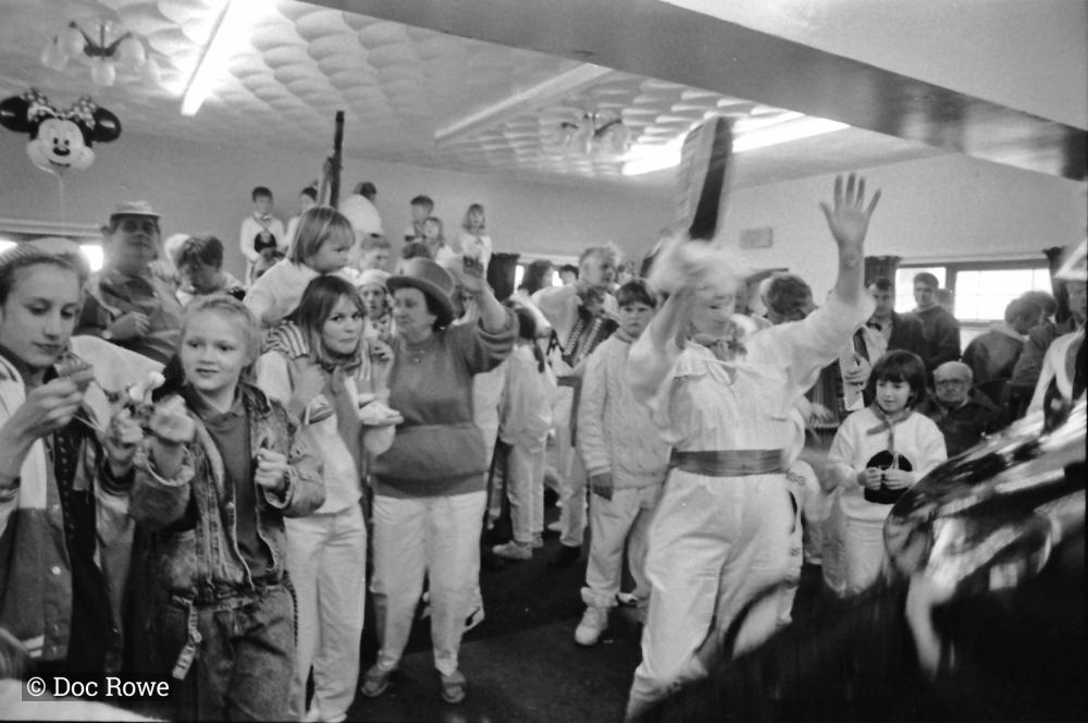 old oss being teased indoors