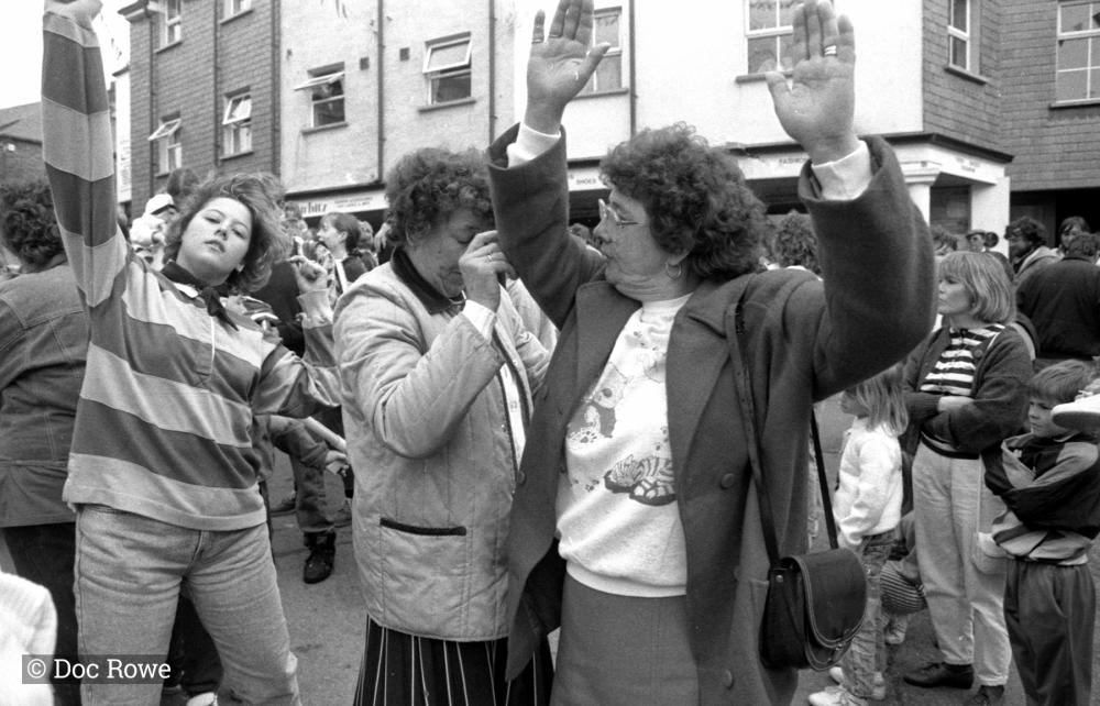 Women dancing