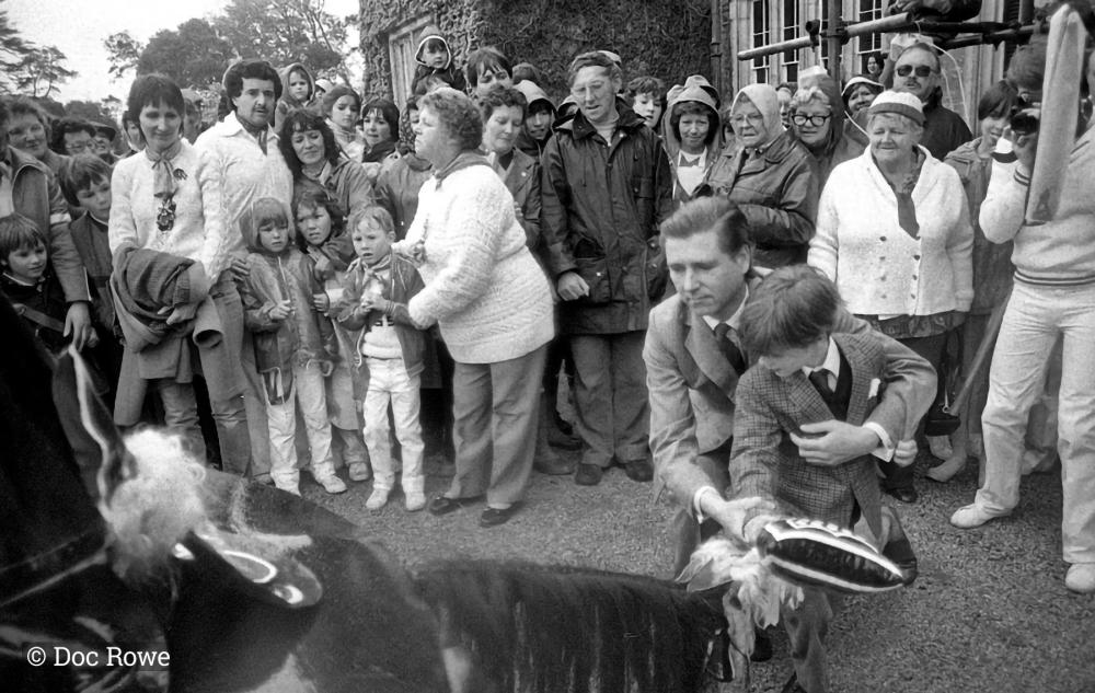 Old Oss clucky at Prideaux Place