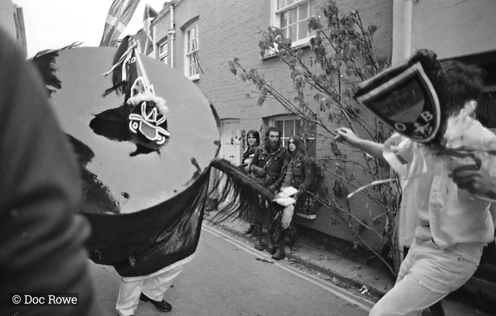 Old Oss being teased in street