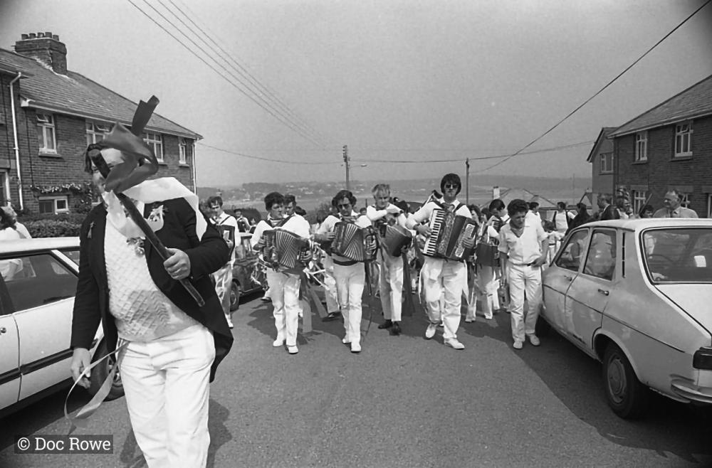 master of ceremonies leading procession