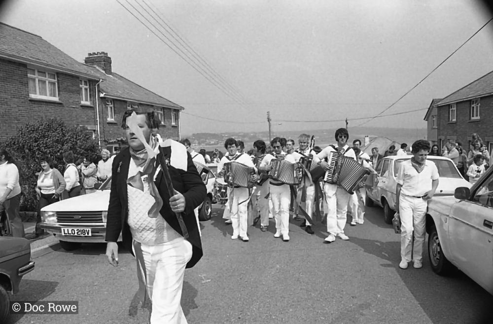 master of ceremonies leading procession