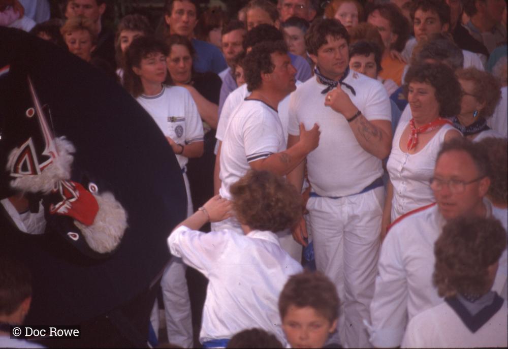 Oss being teased at night