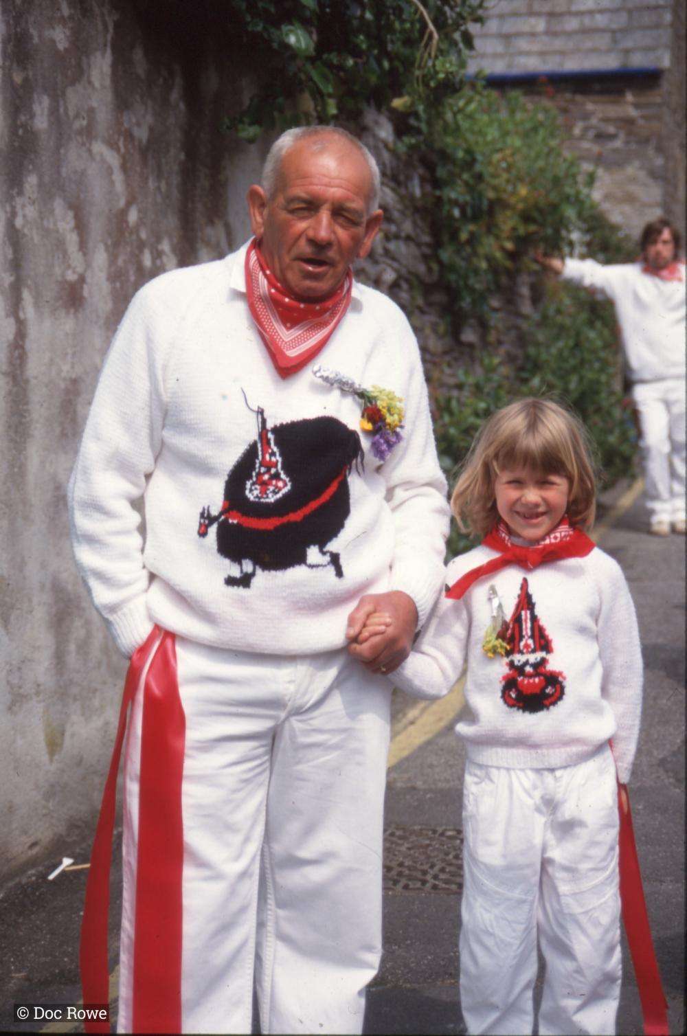 Man and Girl from Old Oss