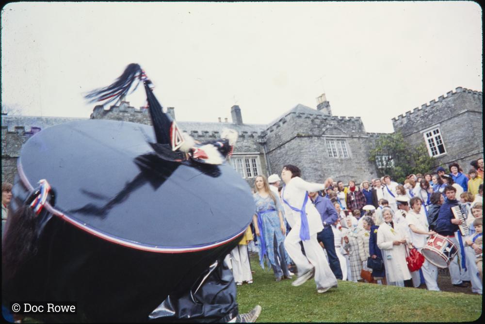 Blue Ribbon being teased at Prideaux Place