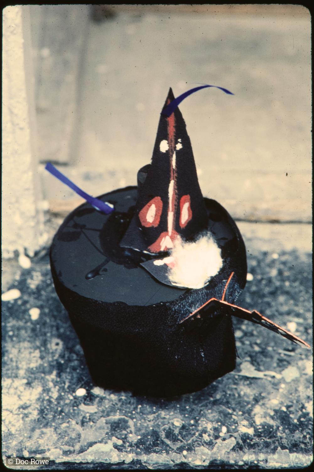 Obby Oss handmade model