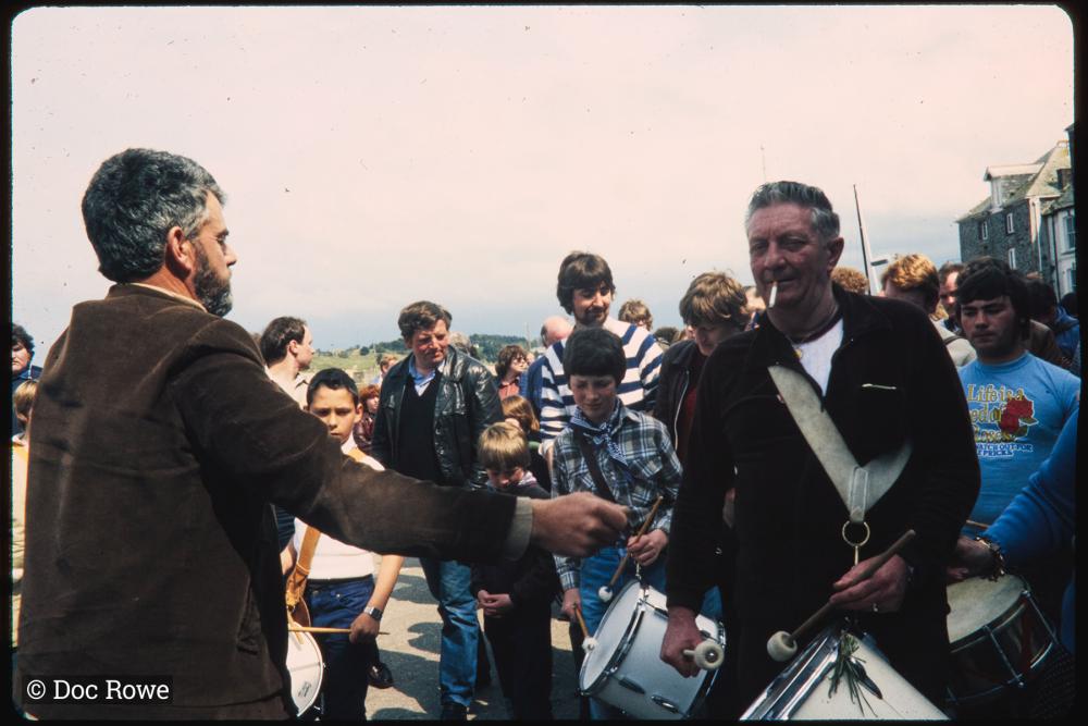 Musicians being led by conductor