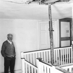 man with chimney inside?