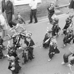 children in parade