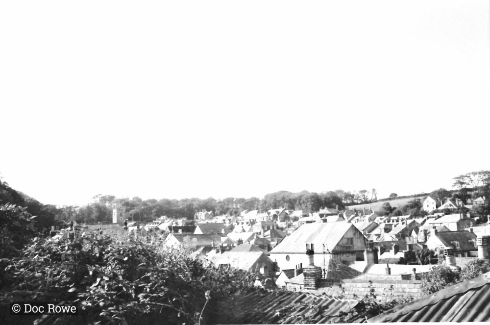 view across rooftops