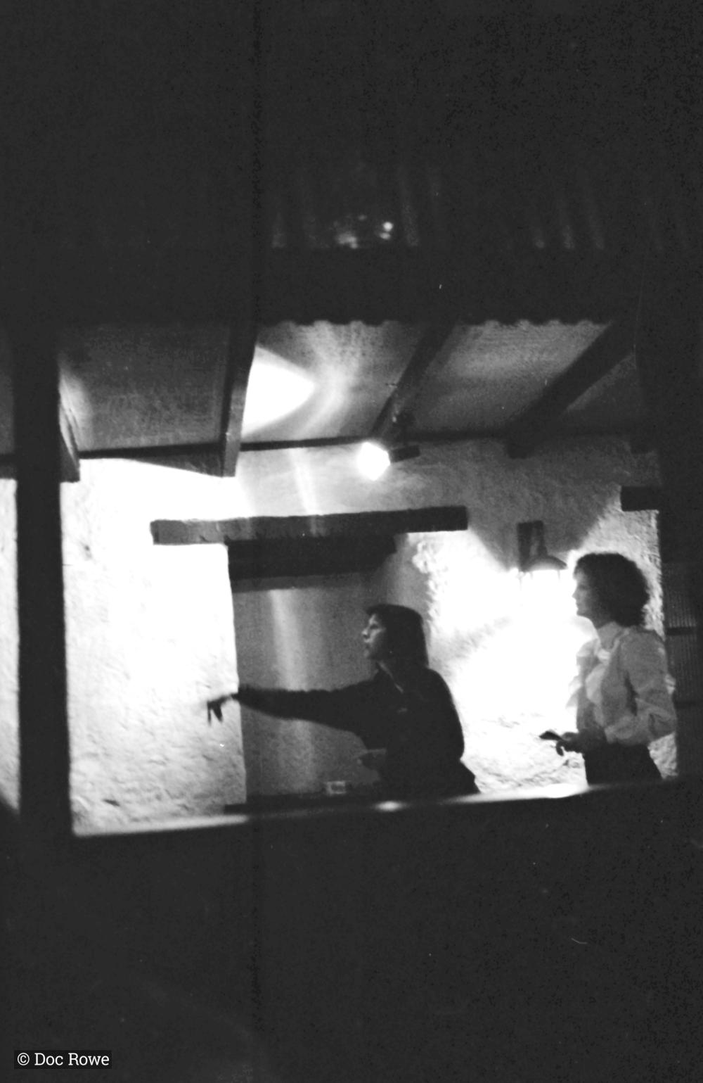 women playing darts