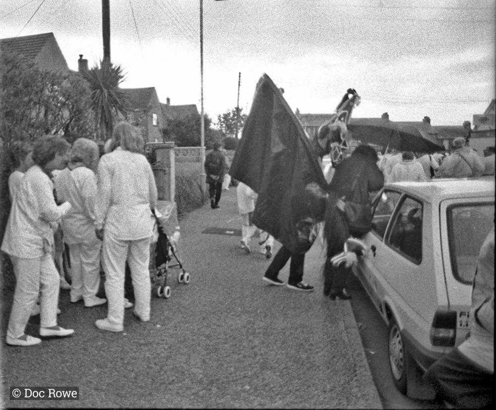 old oss on pavement