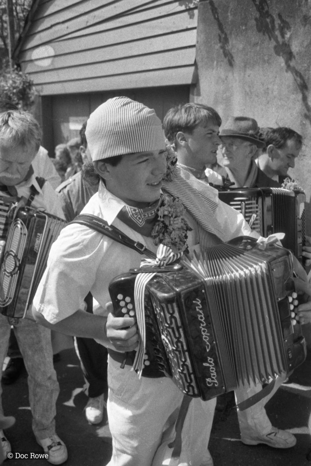 People playing accordion