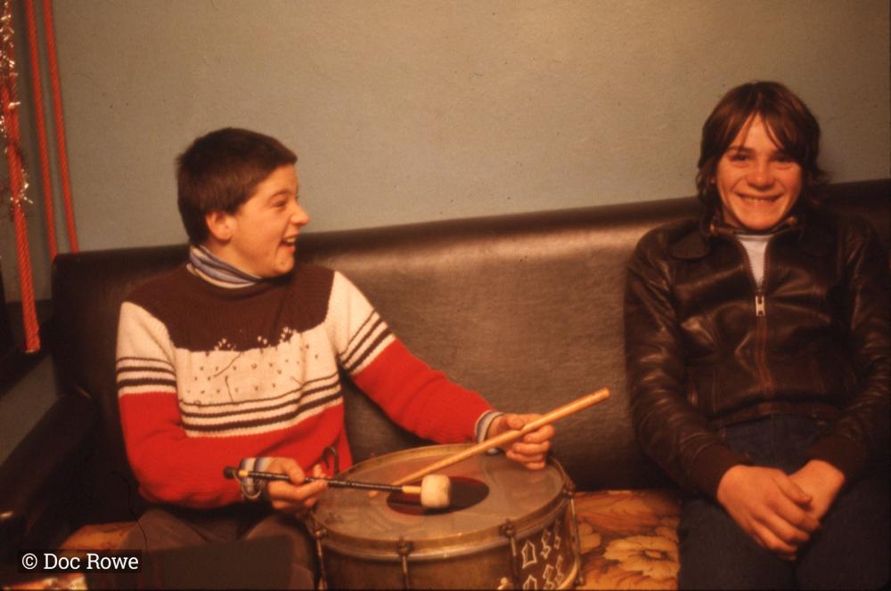 Boy with drum